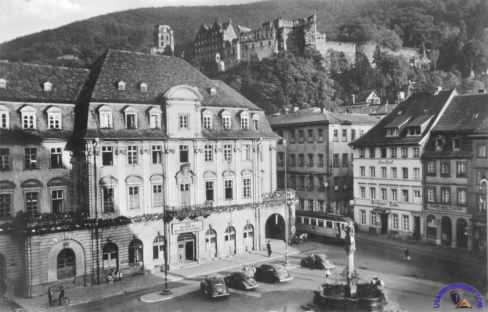 USAREUR Aerial Photos - Heidelberg AAF